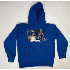 OTF Only The Family Lil Durk & Von Pullover Hoodie Men Small Rap Merch The Voice